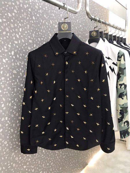wb7417 мода мужские рубашки 2020 runway luxury стиль европейский дизайн партия мужская одежда, White;black
wb7417 мода мужские рубашки 2020 runway luxury стиль европейский дизайн партия мужская одежда, White;black