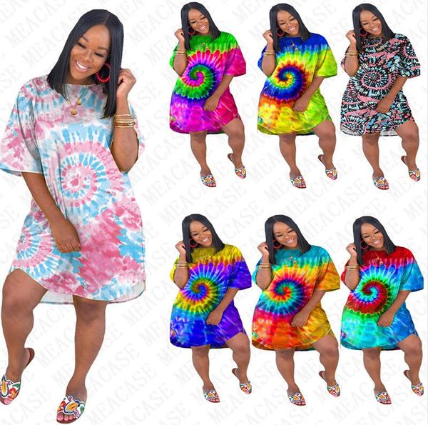 designer tie dye dress summer blouse loose dresses women short sleeve long tshirt overall bikinis cover rainbow color beach clothing d71611, White
designer tie dye dress summer blouse loose dresses women short sleeve long tshirt overall bikinis cover rainbow color beach clothing d71611, White