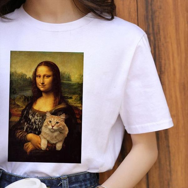 new mona lisa aesthetic harajuku t shirt women ullzang 90s vintage t shirt korean style tshirt spoof personality tees, White
new mona lisa aesthetic harajuku t shirt women ullzang 90s vintage t shirt korean style tshirt spoof personality tees, White