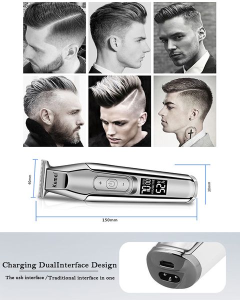 kemei barber professional hair clipper lcd display 0mm baldheaded beard hair trimmer for men diy cutter electric haircut machine pqaxs
kemei barber professional hair clipper lcd display 0mm baldheaded beard hair trimmer for men diy cutter electric haircut machine pqaxs
