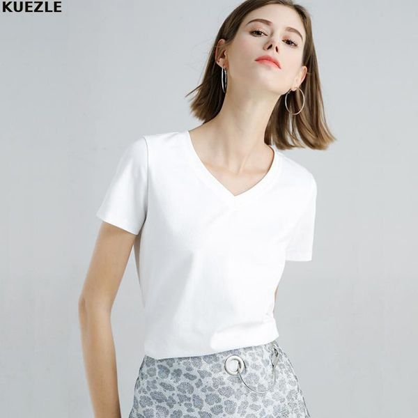 2020 women t-shirt tshirts lady solid color tees short sleeve t shirts female summer for woman t-shirts cotton shirts, White
2020 women t-shirt tshirts lady solid color tees short sleeve t shirts female summer for woman t-shirts cotton shirts, White
