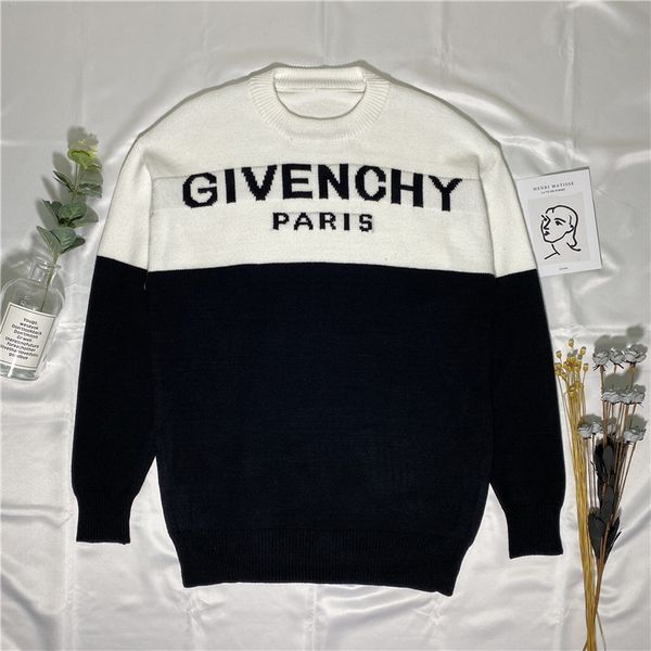 0707 knitted sweaters for men and women pullover mens sweaters designs varsity sweater comfortable novelty casual e9n5, White;black
0707 knitted sweaters for men and women pullover mens sweaters designs varsity sweater comfortable novelty casual e9n5, White;black
