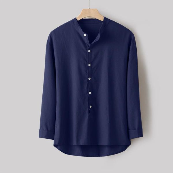 мужская осень платье рубашка зима кнопка льна и хлопка stand collar streestwear с длинным рукавом мужской одежда camisas hombre, White;black
мужская осень платье рубашка зима кнопка льна и хлопка stand collar streestwear с длинным рукавом мужской одежда camisas hombre, White;black
