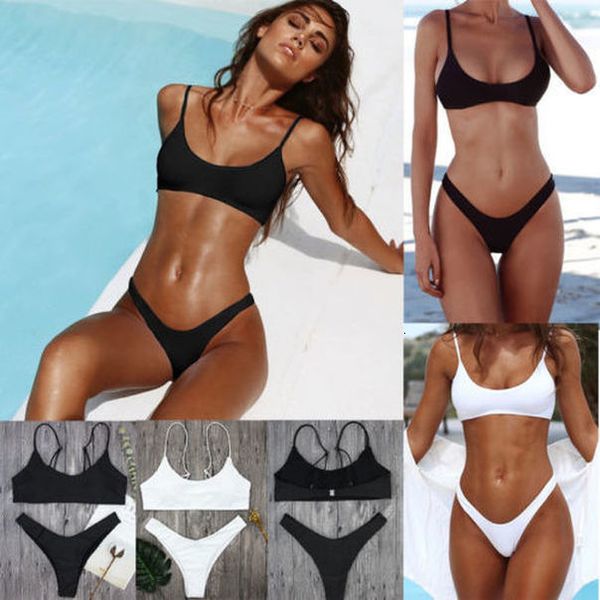 new women bikini 2pcs black white colors set bandage push up padded swimwear swimsuit bathing beachwear, White;black
new women bikini 2pcs black white colors set bandage push up padded swimwear swimsuit bathing beachwear, White;black