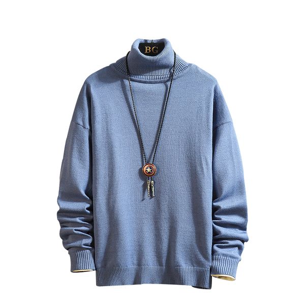 men's sweaters mens 2021 autumn winter thick warm pullover men knitted cashmere wool sweater heavy turtleneck jumper, White;black
men's sweaters mens 2021 autumn winter thick warm pullover men knitted cashmere wool sweater heavy turtleneck jumper, White;black