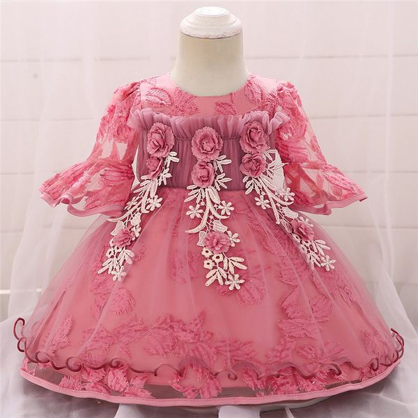 2020 new flower girls dresses jewel long sleeve lace appliques kids formal wear custom made hi-lo birthday toddler girls pageant gowns, White;blue
2020 new flower girls dresses jewel long sleeve lace appliques kids formal wear custom made hi-lo birthday toddler girls pageant gowns, White;blue