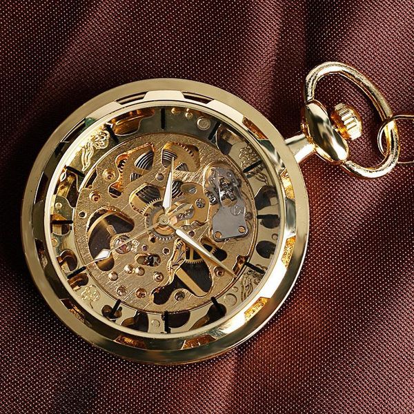 antique mechanical pocket watch luxury retro stylish golden pendant transparent skeleton steampunk men women watches gifts, Slivery;golden
antique mechanical pocket watch luxury retro stylish golden pendant transparent skeleton steampunk men women watches gifts, Slivery;golden