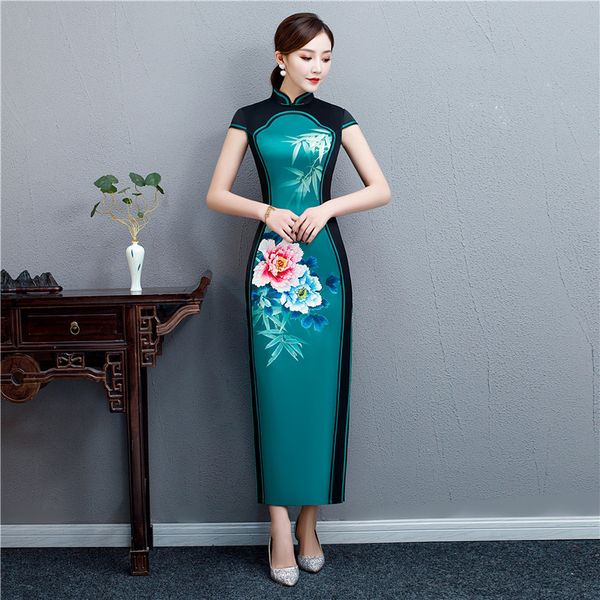 plus size 4xl new red female satin traditional chinese dress embroidery short sleeve elegant qipao vintage oriental cheongsam
plus size 4xl new red female satin traditional chinese dress embroidery short sleeve elegant qipao vintage oriental cheongsam
