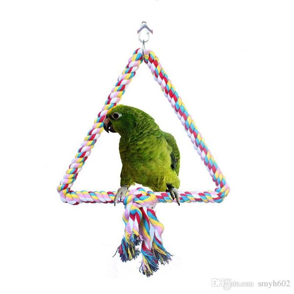large parrot toy bird bite sbar cotton triangle perch standing rope climbing for big
large parrot toy bird bite sbar cotton triangle perch standing rope climbing for big