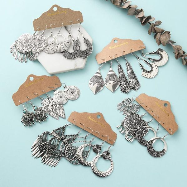 bohemia mixed luxury tassel drop earrings sets vintage ethnic round hanging dangle geometric earring for women 2020 new jewelry, Silver
bohemia mixed luxury tassel drop earrings sets vintage ethnic round hanging dangle geometric earring for women 2020 new jewelry, Silver