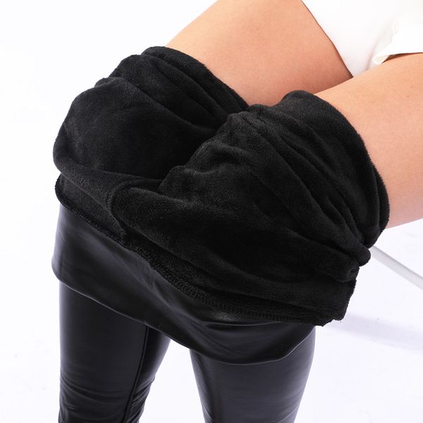 plus size women leather leggings 2020 winter plus velvet high waist leggings pants mujer black leggins trousers women
plus size women leather leggings 2020 winter plus velvet high waist leggings pants mujer black leggins trousers women