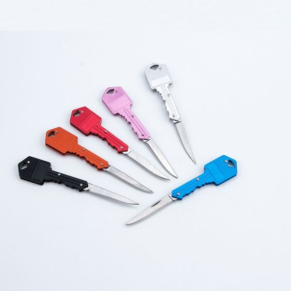 wholesale key shape mini folding knife multifunctional key chain knife fruit knife outdoor saber swiss self-defense knives edc tool gear
wholesale key shape mini folding knife multifunctional key chain knife fruit knife outdoor saber swiss self-defense knives edc tool gear