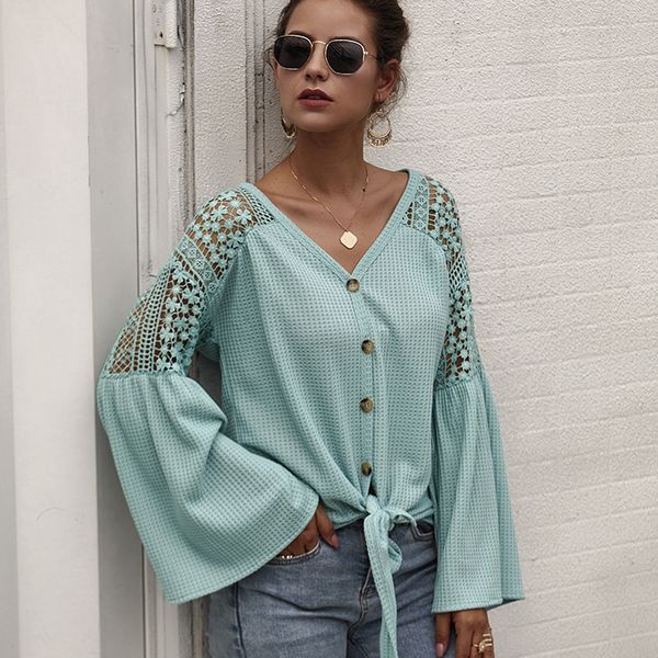 fashion women blouse autumn v-neck bandage elegant blouses long sleeve casual loose blouse blusas femininas de verao 2020, Black;gray
fashion women blouse autumn v-neck bandage elegant blouses long sleeve casual loose blouse blusas femininas de verao 2020, Black;gray