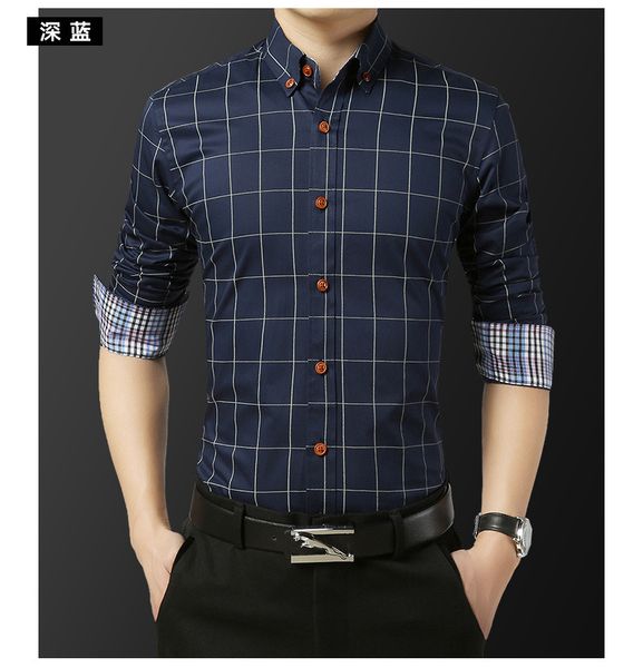 plaid shirt men's trend spring and autumn hong kong style jacket men's long-sleeved loose student wild shirt casual, White;black
plaid shirt men's trend spring and autumn hong kong style jacket men's long-sleeved loose student wild shirt casual, White;black