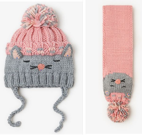 2020 new animal design baby girl girls knitted hat and knitted scarf 2 two pieces sets, Yellow
2020 new animal design baby girl girls knitted hat and knitted scarf 2 two pieces sets, Yellow