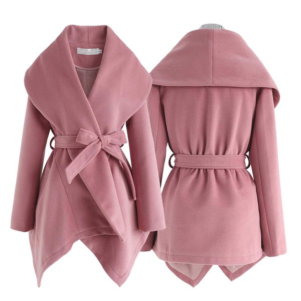 2020 d&h fur autumn women's cashmere shawl collar asymmetric hem casual coat jacket abrigos mujer elegante plus size coat coats, Black
2020 d&h fur autumn women's cashmere shawl collar asymmetric hem casual coat jacket abrigos mujer elegante plus size coat coats, Black