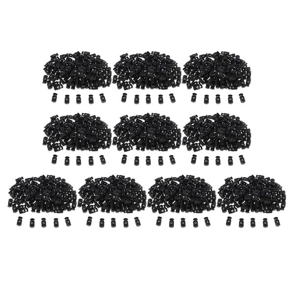 1000pcs plastic toggle spring clasp ssingle hole, Black
1000pcs plastic toggle spring clasp ssingle hole, Black