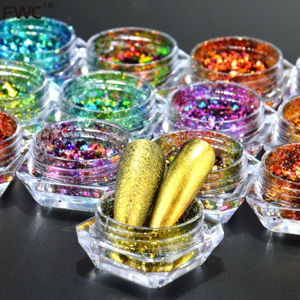 nail glitter 1 box chameleon sequins holographic powder dust dazzling transparent manicure art sheet decorations, Silver;gold
nail glitter 1 box chameleon sequins holographic powder dust dazzling transparent manicure art sheet decorations, Silver;gold