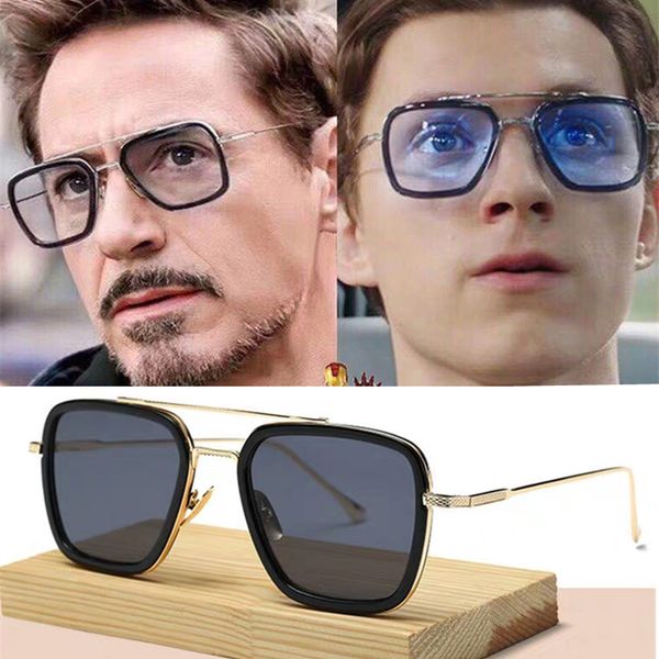 long keeper 2020 brand fashion sunglasses women men iron man sun glasses square eyewear eyeglasses metal gradient shade uv400, White;black
long keeper 2020 brand fashion sunglasses women men iron man sun glasses square eyewear eyeglasses metal gradient shade uv400, White;black