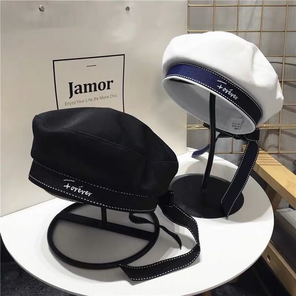 female fashion letter cap bow beret korean style all-match student navy sailor hat beret hat, Blue;gray
female fashion letter cap bow beret korean style all-match student navy sailor hat beret hat, Blue;gray