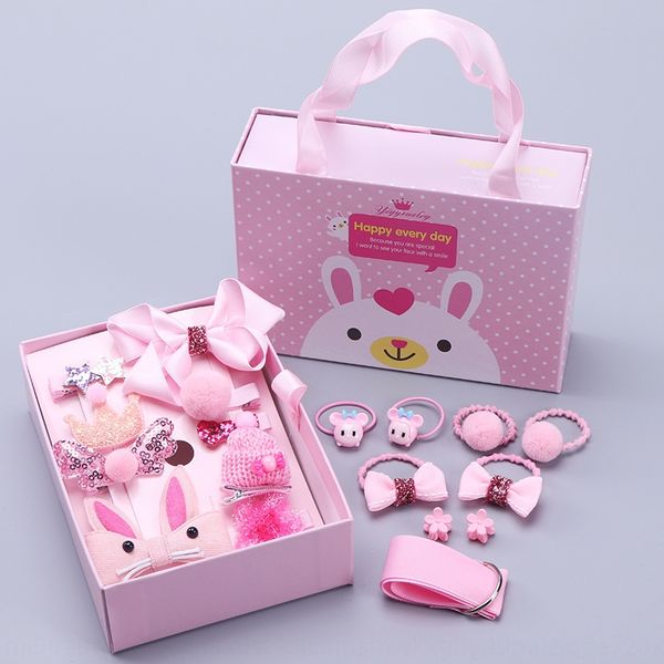 new korean baby hairpin 18-piece set gift box children's hair accessories headdress baby headdress, Slivery;white 
new korean baby hairpin 18-piece set gift box children's hair accessories headdress baby headdress, Slivery;white