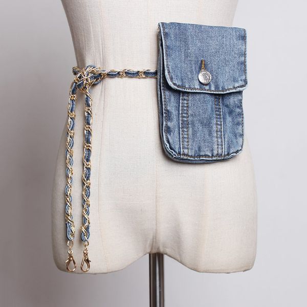 korean worn denim phnom winding belt purse female big long bag accessories for women 2020 summer fashion new, Black;brown
korean worn denim phnom winding belt purse female big long bag accessories for women 2020 summer fashion new, Black;brown