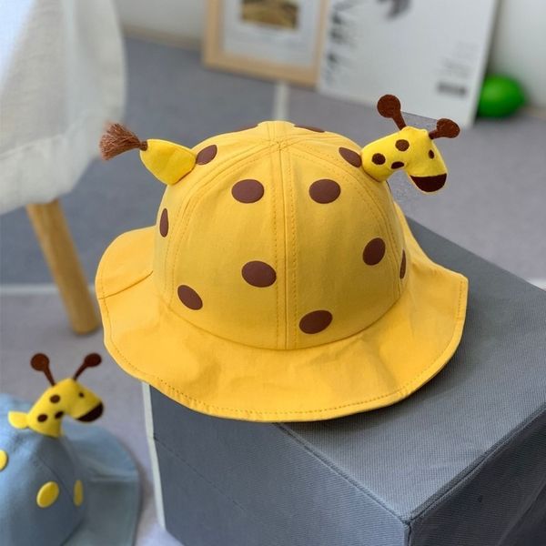 baby fisherman summer cute bucket bucket super cute sunshade basin hat baby cartoon giraffe 1 year old 2 boys' autumn hat, Blue;gray
baby fisherman summer cute bucket bucket super cute sunshade basin hat baby cartoon giraffe 1 year old 2 boys' autumn hat, Blue;gray