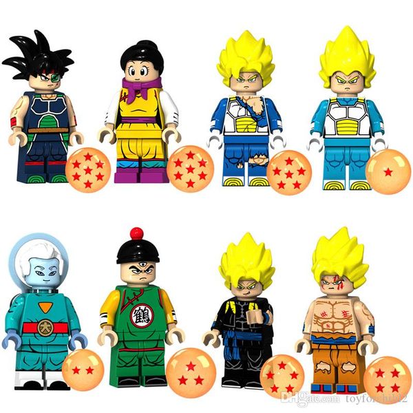 dragon ball z toy super saiyan son goku grand priest gogeta chichi vegeta tien shinhan bardock mini action figure building blocks
dragon ball z toy super saiyan son goku grand priest gogeta chichi vegeta tien shinhan bardock mini action figure building blocks