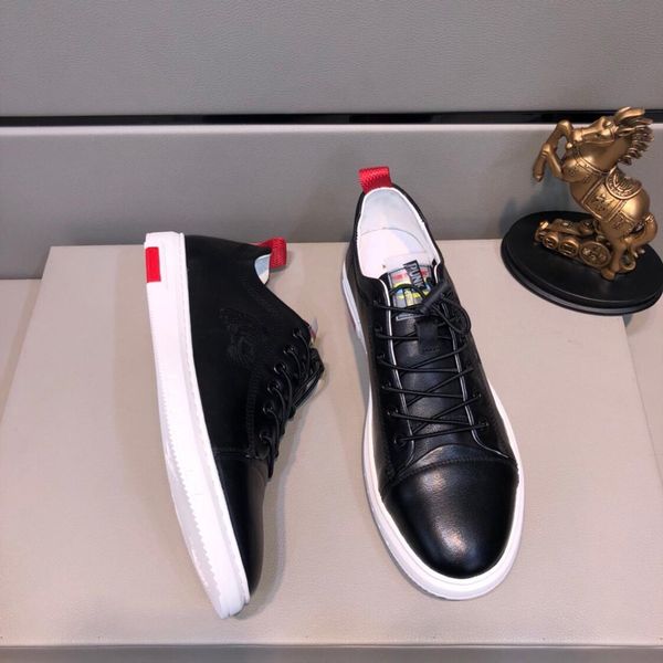 2019z new limited edition men's platform sports shoes, fashion wild white shoes, breathable lace low shoes, original box packaging: 38, Black
2019z new limited edition men's platform sports shoes, fashion wild white shoes, breathable lace low shoes, original box packaging: 38, Black