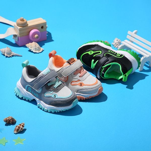 2020 new men's and women's soft sole anti-skid mesh korean fashion casual all-match sports children's children's shoes s, Black
2020 new men's and women's soft sole anti-skid mesh korean fashion casual all-match sports children's children's shoes s, Black