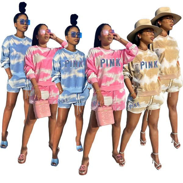 tie dye print tracksuits womens two piece shorts set stripe printed cotton long sleeve sweatpant outfits pink yellow blue fedex dhl, Gray
tie dye print tracksuits womens two piece shorts set stripe printed cotton long sleeve sweatpant outfits pink yellow blue fedex dhl, Gray