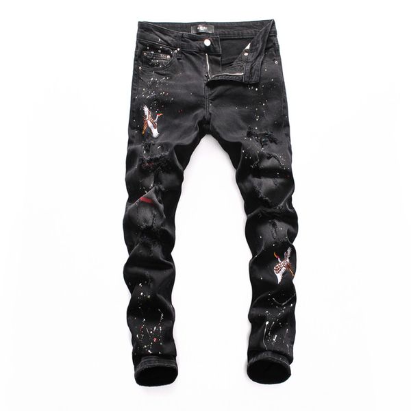 2020 мужские джинсы дизайнер new designer мужские джинсы известного бренда slim fit мужские джинсы printed байкер новый моды брюки 10 цветов, Blue
2020 мужские джинсы дизайнер new designer мужские джинсы известного бренда slim fit мужские джинсы printed байкер новый моды брюки 10 цветов, Blue