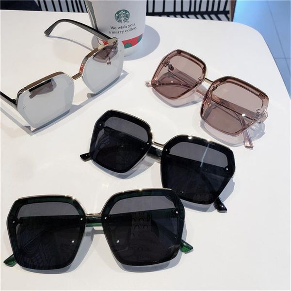 sunglasses sun protection fashion retro pc outside korean girls women's glasses, White;black
sunglasses sun protection fashion retro pc outside korean girls women's glasses, White;black