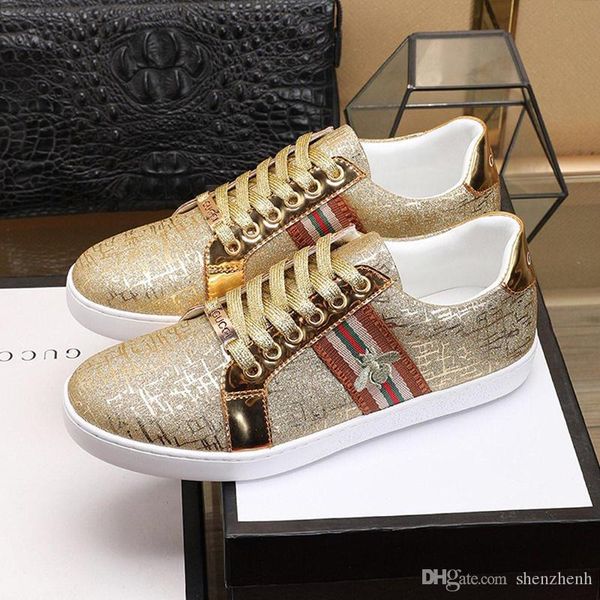 new arrival mens ace bees sneaker mens shoes breathable outdoor walking comfortable vintage footwears plus size lace -up low sho, Black
new arrival mens ace bees sneaker mens shoes breathable outdoor walking comfortable vintage footwears plus size lace -up low sho, Black