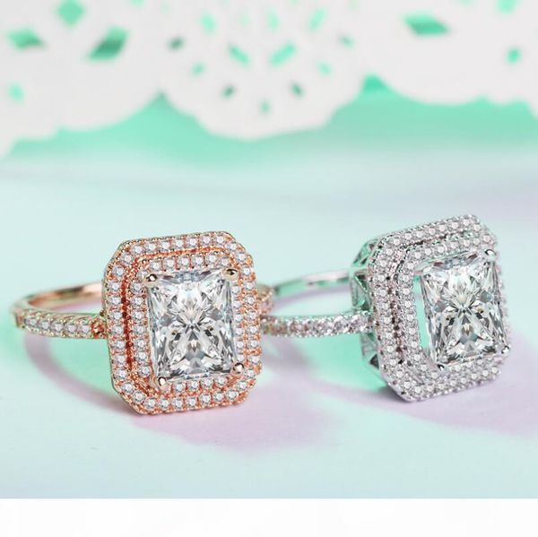 sparkling luxury jewelry victoria choucong 925 sterling silver filled&rose gold princess cut white z cz diamond women wedding band ring
sparkling luxury jewelry victoria choucong 925 sterling silver filled&rose gold princess cut white z cz diamond women wedding band ring