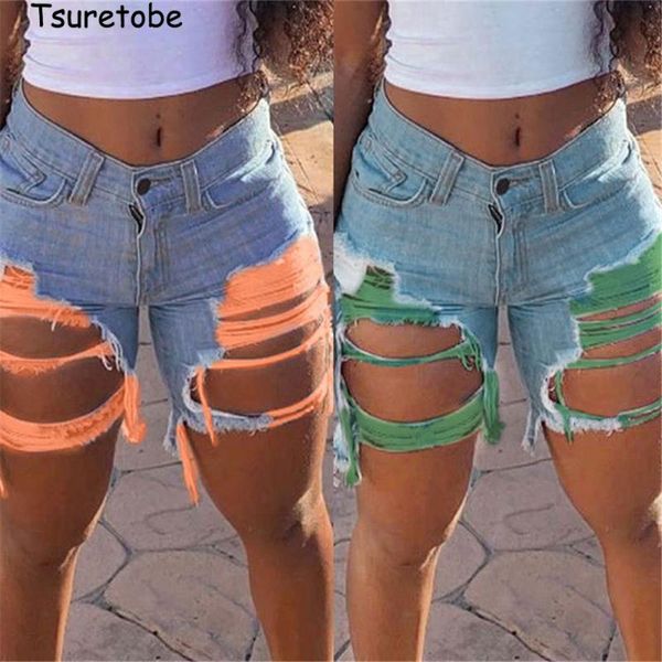 tsuretobe plus size jean shorts ripped jeans for women high waist pants with holes tassel denim shorts 2020 summer cut up, Blue
tsuretobe plus size jean shorts ripped jeans for women high waist pants with holes tassel denim shorts 2020 summer cut up, Blue