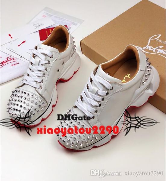 2019 new high-end design leather steel nail men's casual wedding shoes non-slip comfortable men and women running driving shoes, Black;red
2019 new high-end design leather steel nail men's casual wedding shoes non-slip comfortable men and women running driving shoes, Black;red