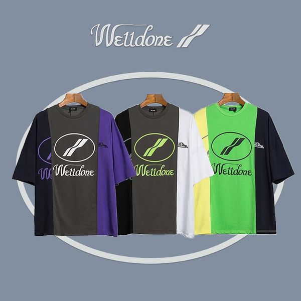 men woman casual t shirt we11done short sleeves summer streetwear welldone word logo cotton oversize men t shirts causual loose fashion, White;black
men woman casual t shirt we11done short sleeves summer streetwear welldone word logo cotton oversize men t shirts causual loose fashion, White;black