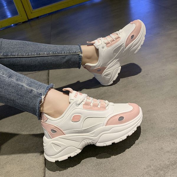 breathable women sneakers fashion running badminton women vulcanize shoes female chunky platform sneakers walking shoes cn03, Black
breathable women sneakers fashion running badminton women vulcanize shoes female chunky platform sneakers walking shoes cn03, Black