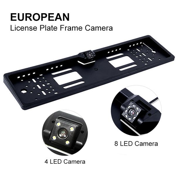universal car license plate frame hd night vision car rear view camera reverse rear camera with 4/8 led light
universal car license plate frame hd night vision car rear view camera reverse rear camera with 4/8 led light