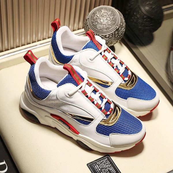 men 's shoes b22 canvas and calfskin sneaker fashion comfortable shoes chunky sneakers casual lace -up men shoes chaussures pour homme, Black
men 's shoes b22 canvas and calfskin sneaker fashion comfortable shoes chunky sneakers casual lace -up men shoes chaussures pour homme, Black