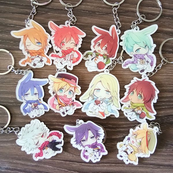 11pcs/set anime keychain uta no prince-sama nanami haruka ittoki otoya masato natsuki full set members keychain keyrings pendant, Silver
11pcs/set anime keychain uta no prince-sama nanami haruka ittoki otoya masato natsuki full set members keychain keyrings pendant, Silver