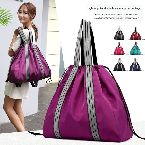 fashion big strap hand strap women's drawstring bucket double shoulder multi-function ribbon handbag shoulder messenger bag
fashion big strap hand strap women's drawstring bucket double shoulder multi-function ribbon handbag shoulder messenger bag