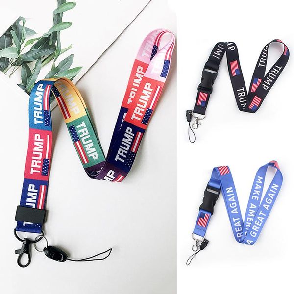 trump lanyard america election keychain american flag printing moible phone lanyard keychains pendant neck straps party gifts yfa2070
trump lanyard america election keychain american flag printing moible phone lanyard keychains pendant neck straps party gifts yfa2070