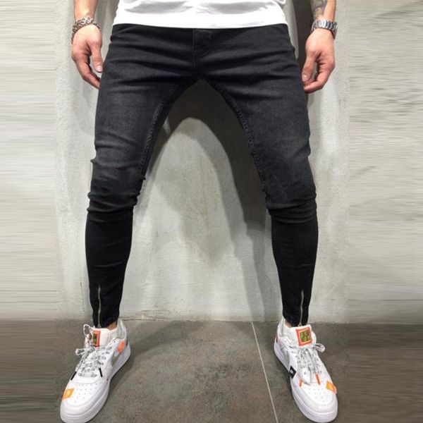 lasperal men classic jeans black jean homme pantalones hombre men punk style trousers black biker masculino zipper denim pants, Blue
lasperal men classic jeans black jean homme pantalones hombre men punk style trousers black biker masculino zipper denim pants, Blue
