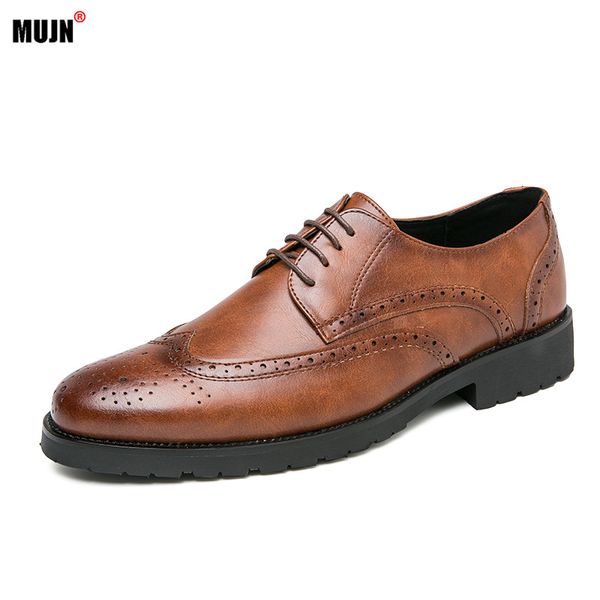 new shoes for men non-slip lace-up wedding party shoes elegant business office oxfords flats plus size 38-47 zapatos de hombre, Black
new shoes for men non-slip lace-up wedding party shoes elegant business office oxfords flats plus size 38-47 zapatos de hombre, Black