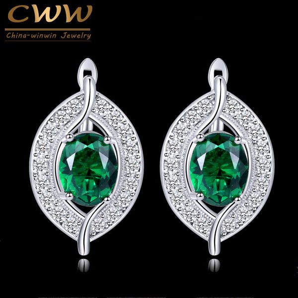 cwwzircons silver color leave shape cubic zirconia and green crystal fashion cz big hoop earrings for women cz168, Golden;silver
cwwzircons silver color leave shape cubic zirconia and green crystal fashion cz big hoop earrings for women cz168, Golden;silver