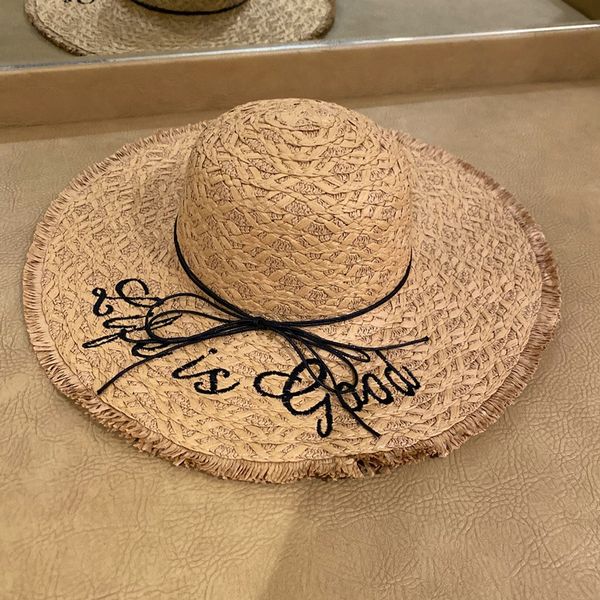 2020 big edge straw rope straw hat sunscreen sunshade breathable female summer holiday leisure beach big eaves sun hat, Blue;gray
2020 big edge straw rope straw hat sunscreen sunshade breathable female summer holiday leisure beach big eaves sun hat, Blue;gray