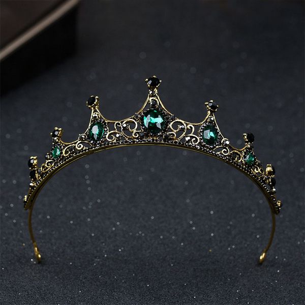 vintage baroque style green crystal tiaras and crowns headwear noiva bridal bride wedding party hair jewelry diadem, Golden;silver
vintage baroque style green crystal tiaras and crowns headwear noiva bridal bride wedding party hair jewelry diadem, Golden;silver