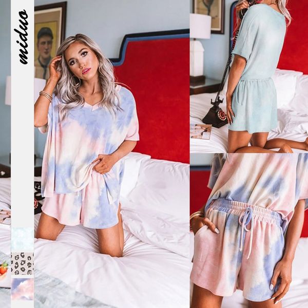 zoh2h digital printing clothes home furnishing clothing women's casual home clothes loose and comfortable tie-dyed v-neck short sleeve, Blue;red
zoh2h digital printing clothes home furnishing clothing women's casual home clothes loose and comfortable tie-dyed v-neck short sleeve, Blue;red